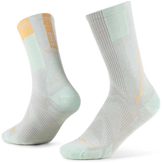 Buff Coolnet Crew Hardloopsokken Unisex - Seagrove Green - Maat 39-41
