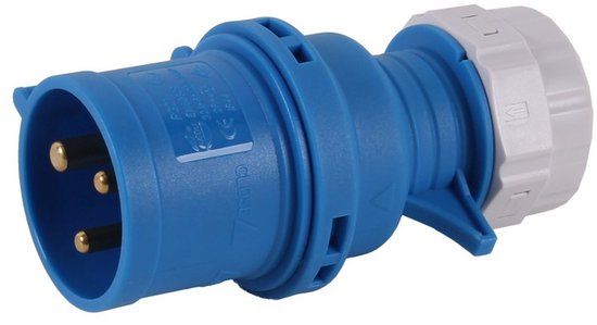 Fluxon CEE Stekker - 3 polig - 250 Volt - 32 Ampere