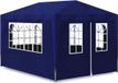 vidaXL Tente de réception - 3x4 m - bleu - 2 ans de garantie