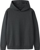 TWO SOON NAME IT TKNSOX LS SWEAT HOOD BRU NOOS Unisex Sweater Dark Grey Melange 122/128