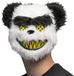 Boland Pluchen masker Bloody panda - Volwassenen - Zwart/wit