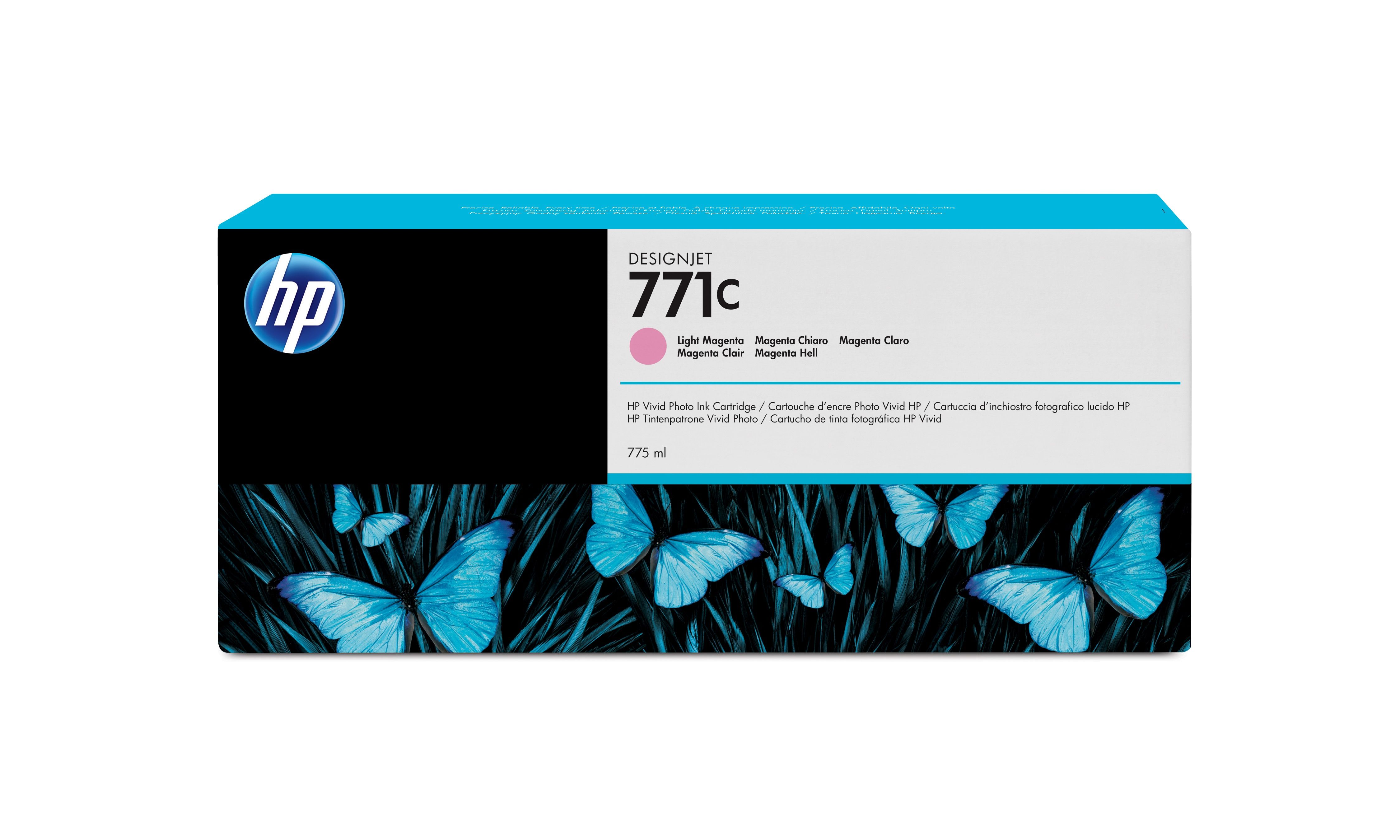 HP 771 Licht Magenta DesignJet Inktcartridge - 775 ml