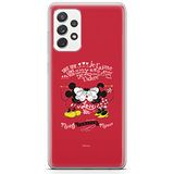 ERT GROUP mobiel telefoonhoesje voor Samsung A73 5G origineel en officieel erkend Disney patroon Mickey & Minnie 005