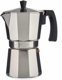 Kinvara Percolator Italiaans koffiezetter - Aluminium - zilver - 300 ml