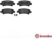 BREMBO Plaques de frein arrière P83065