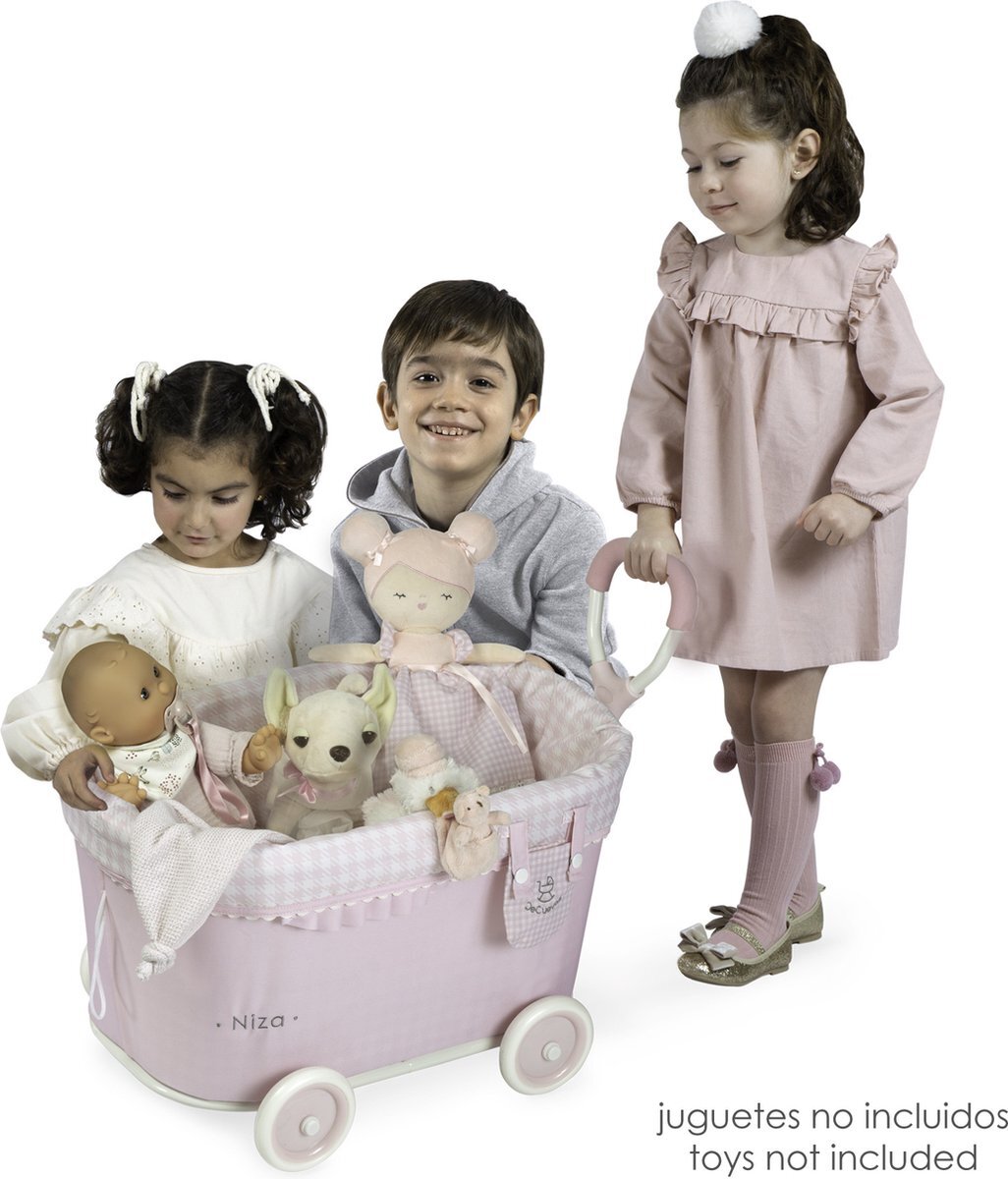 decuevastoys Babypoppen opbergwagen Niza