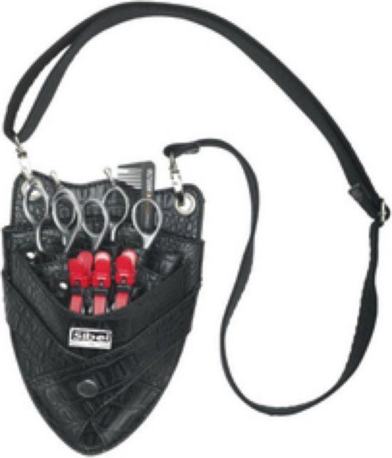 Sibel Boy 7 Zwarte Holster In Matte Kroko Vr 6 Scharen