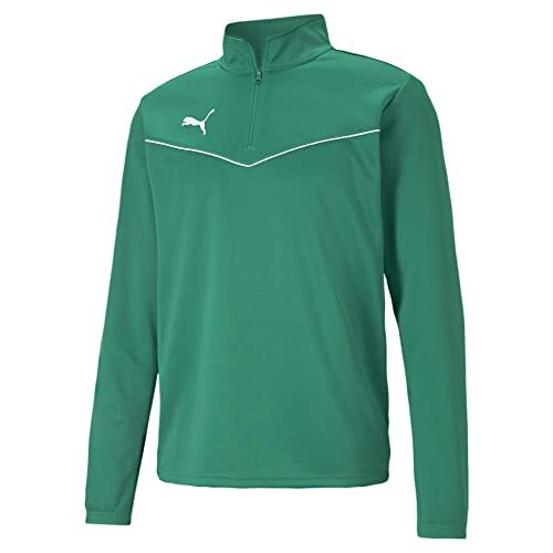 PUMA Teamrise T-shirt met 1/4 rits