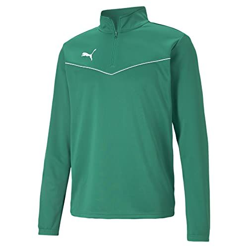 PUMA Teamrise T-shirt met 1/4 rits - 4063697340107