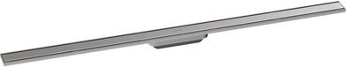 Hansgrohe RainDrain Original - Lineaire douchegoot 120 cm, met rooster, geborsteld roestvrij staal 56201800