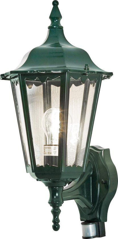Konstsmide Wandlamp Firenze 7236 - Groen - Met Bewegingsmelder