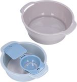 Accessoire de cuisine - Conception empilable - Mousse de finition - Filet - Boîte de rangement - Convient à toutes les tâches de cuisine - Lot de 4 avec boîte de rangement pratique.