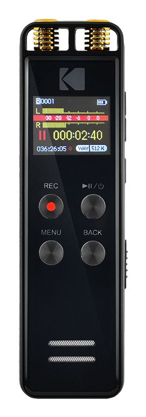 Kodak Voicerecorder VRC 550 - Zwart