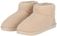 Apollo Teddy sloffen - Dames - Off White - Teddystof - Pantoffels - Hoog 39-40