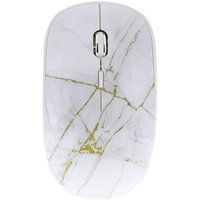 T'nB EXCLUSIV' GOLD - Muis - 3 knoppen - draadloos - 2.4 GHz - USB draadloze ontvanger - goud marmer