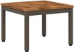 vidaXL Salontafel Natuurlijk en Koffie 49 x 48,5 x 36 cm