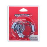 PRECISION-STEEL 6 klemklemmen, 16 tot 50 mm