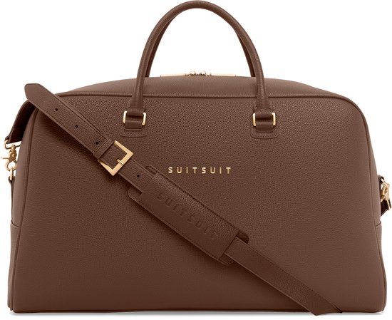 SUITSUIT Fab Seventies Weekendtas Rawhide - Weekendtas dames - 33x53x22 cm - 28 l