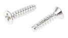 RS PRO Schroef, 4 x 12,7 mm, voor behuizing 1551, behuizing 1591S, verpakking van 100 stuks