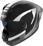 Nolan N60-6 Sport Contrasto Helm - Zwart/grijs - Maat S