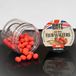 BritBaits Fluo Wafters, forme haltère, saveur fraise, demi-diamètre 8mm