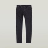 G-Star 3301 Slim Heren Jeans Katoen Elastaan Zwart W27L30