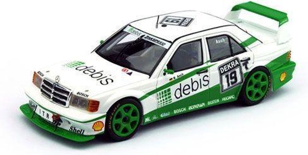 TrueScale Miniatures Mercedes 190E Evo2 #19 R. Asch DTM 1991