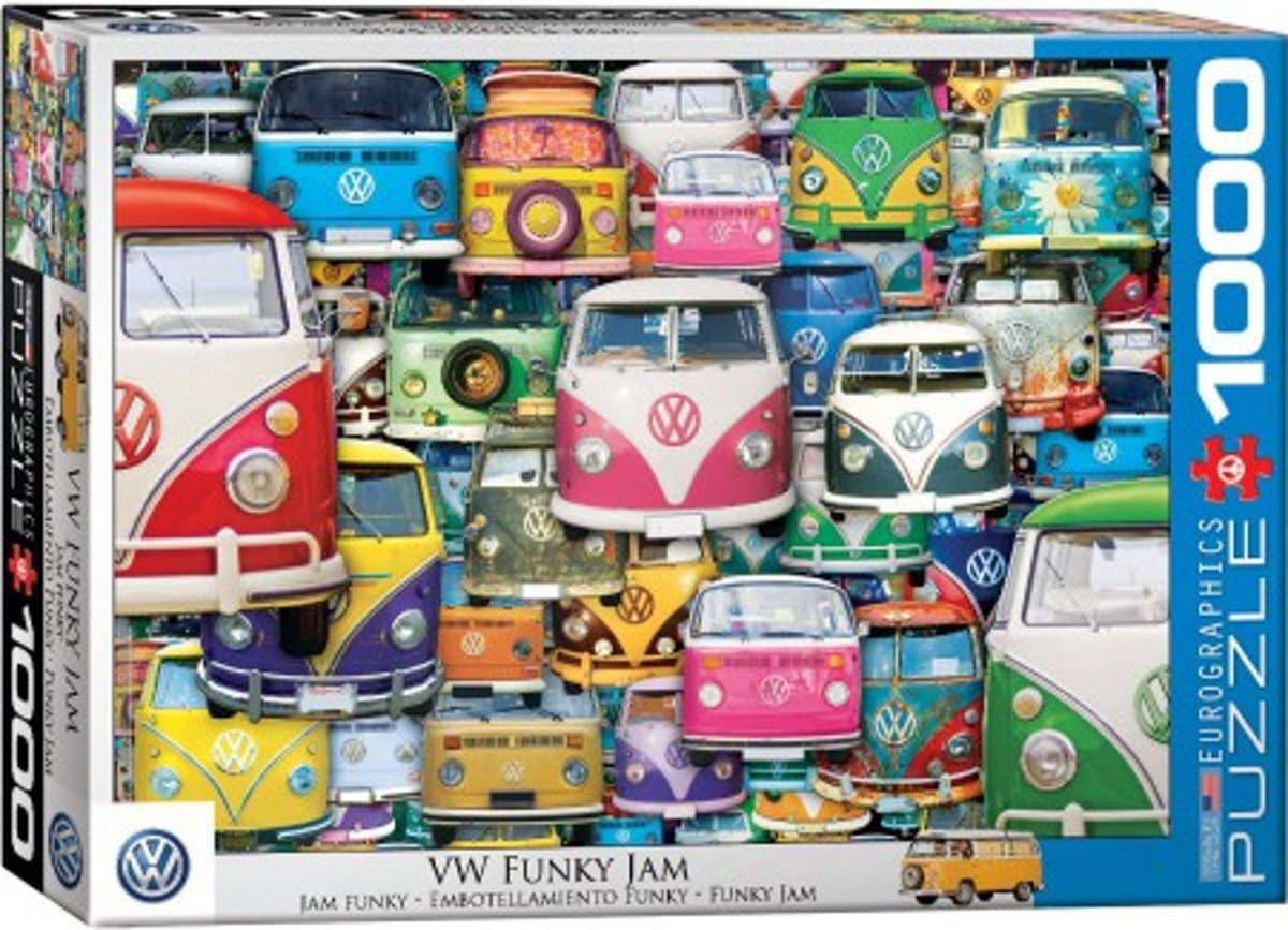 Eurographics Vw funky jam - puzzel - - 1000 - 48 x 68