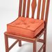 Unyqoos® Zitkussen, 40 x 40 cm, terracotta oranje
