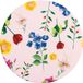 Unyqoos® Rose sous-verres en céramique avec motif floral