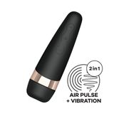 Satisfyer Pro 3+ Wand Vibrator - Black/Rose Gold