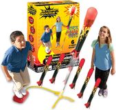 Invento Raketten Stomp X-treme Staal/foam Rood/zwart 8-delig
