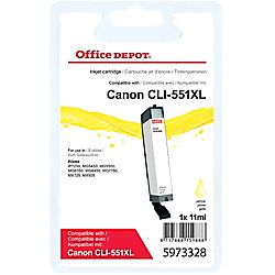 Office Depot Canon CLI-551Y XL Inktcartridge Geel