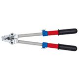 KS Tools 117.1233 Kabelschaar met veiligheidsisolatie, telescoopgreep, 360-520 mm
