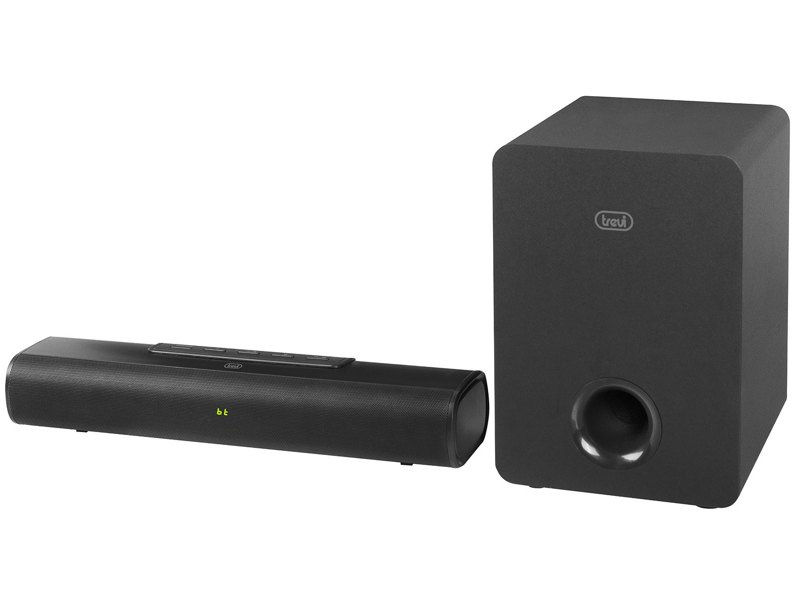 Trevi SB 8380 SW Soundbar - 2.1 kanalen - 90W - Zwart
