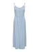 ONLY Dames Maxi jurk Light Blue Denim Lyocell Mouwloos Maat L