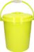 Plasticforte Poubelle verrouillable avec couvercle - Vert - 21 Litres - Plastique