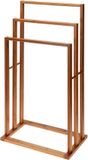 AM/63 Porte-serviettes Bambou avec 3 barres - 40x24x82cm