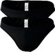 HOM Slip Set van 2 Zwart Mannen Microvezel Maat M