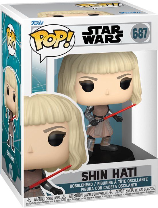Funko Pop! Star Wars: Ahsoka - Shin Hati #687 - Action Figure