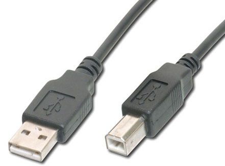 Digitus USB 2.0 Kabel - 0.5m - Zwart