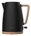 Cecotec ThermoSense 200 waterkoker 1,7 l 2200 W Zwart, Hout