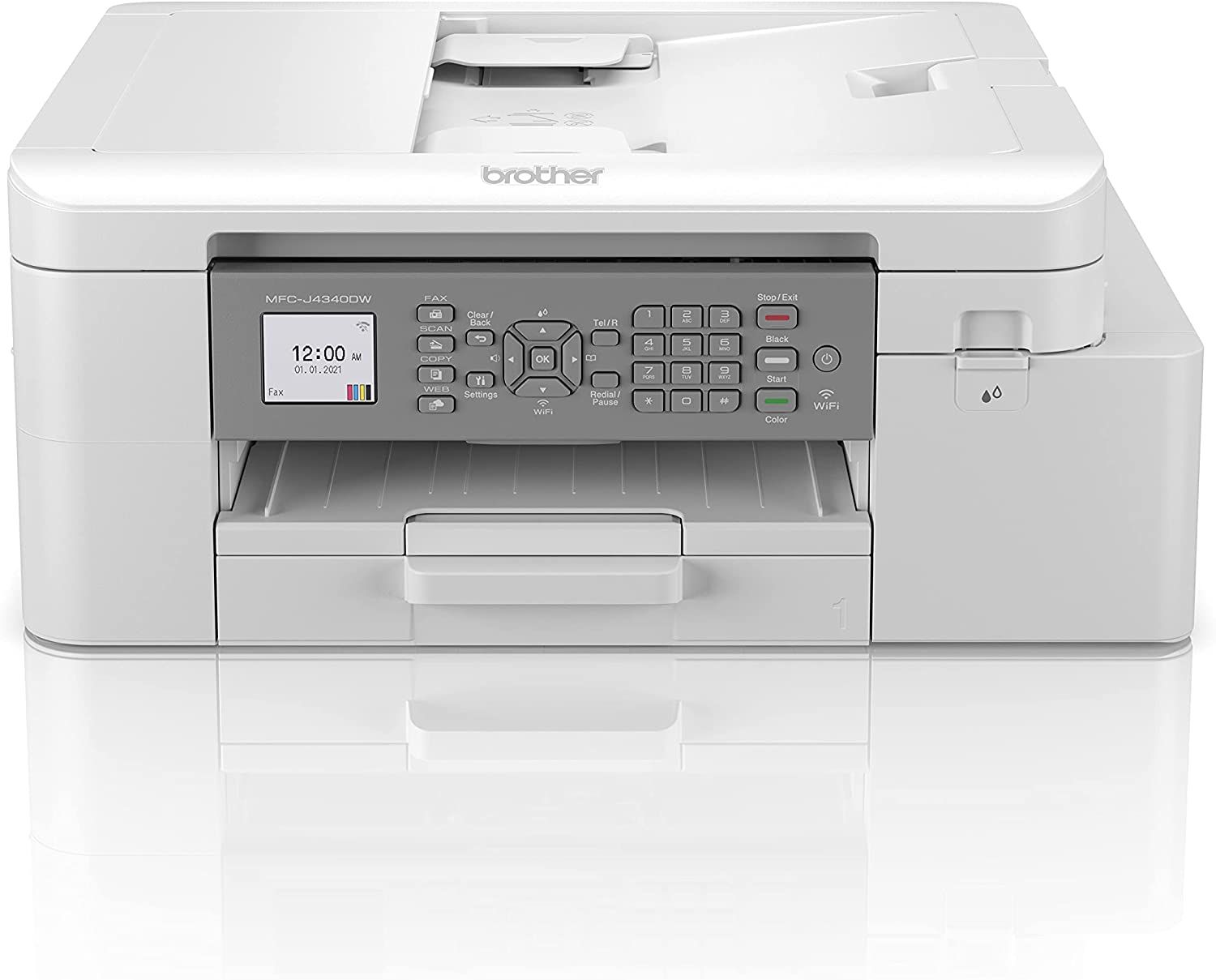 Brother MFC-J4340DW - Multifunctionele Inkjetprinter - A4 - 4800 x 1200 DPI - Wifi