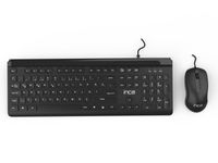 Inca IMK-377 Toetsenbord en Muis Kantoor USB Turks Zwart
