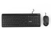Inca IMK-377 Toetsenbord en Muis Kantoor USB Turks Zwart