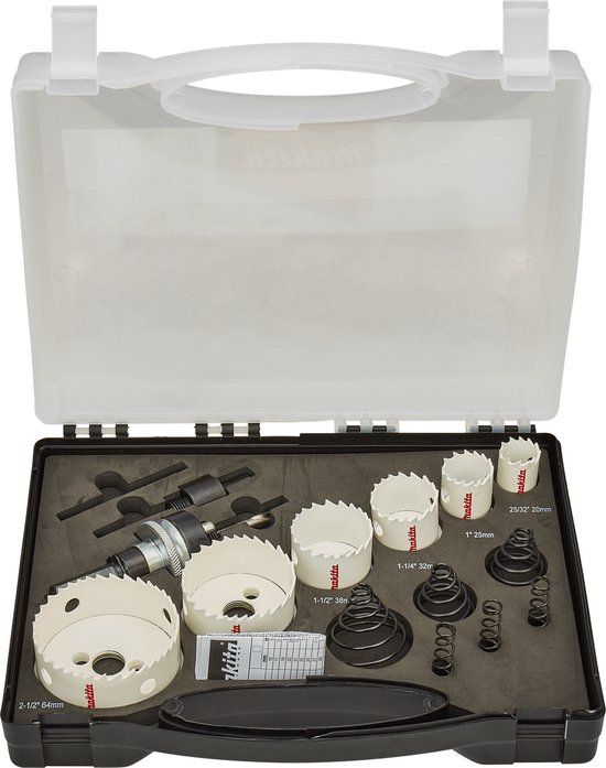 Makita Gatzaagset 15-delig metaal B-38679