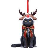 Nemesis Now Reindeer Cat Unisex Kerstballen - Neutraal - Standard