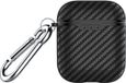 Shieldcase Black Stripe Case - beschermhoes geschikt voor Airpods Case - hoesje met carbon print - zwart
