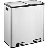 Valberg Vuilbak Inox 2x30l