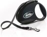 Flexi Style Rollijn Hondenriem - 5 Meter - Zwart - Maat M
